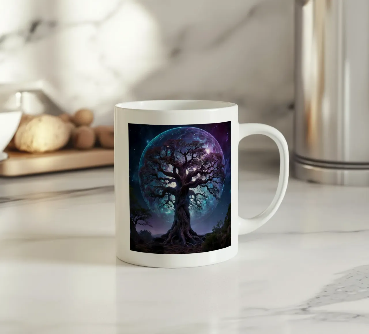 Albero magico 2 tazza in ceramica da Delaney Okuneva