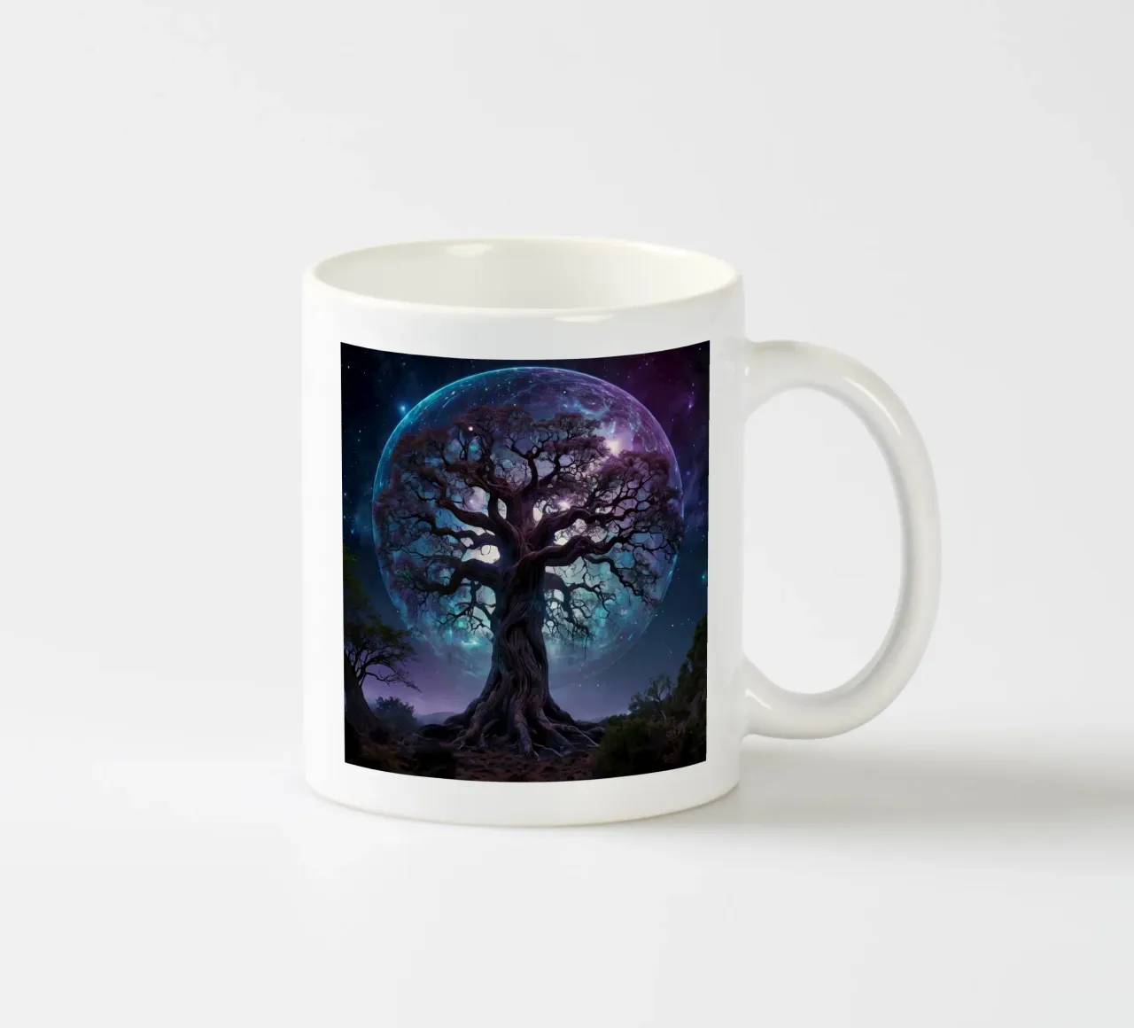 Albero magico 2 tazza in ceramica da Delaney Okuneva