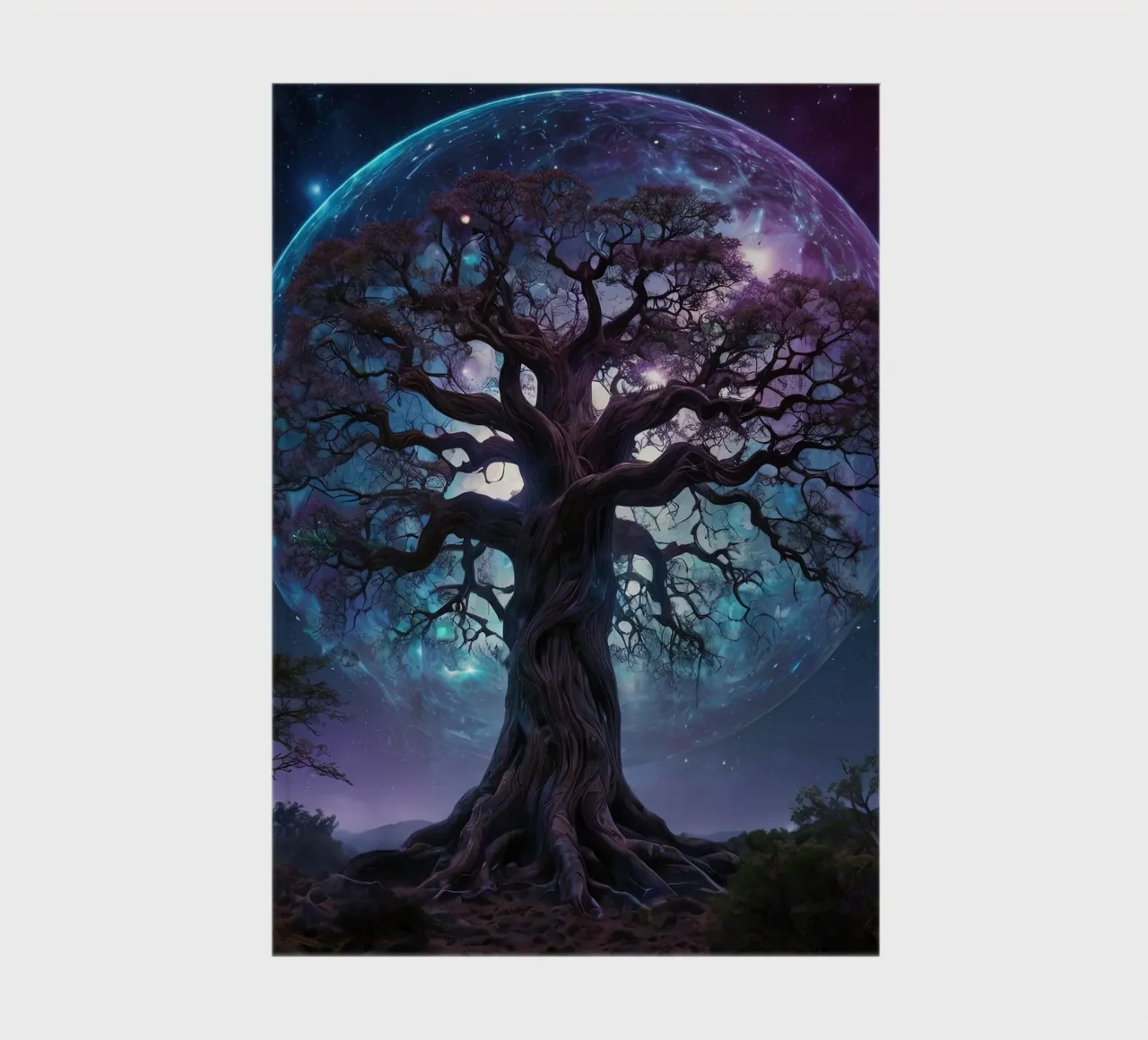Magic tree 2 notebook by Delaney Okuneva