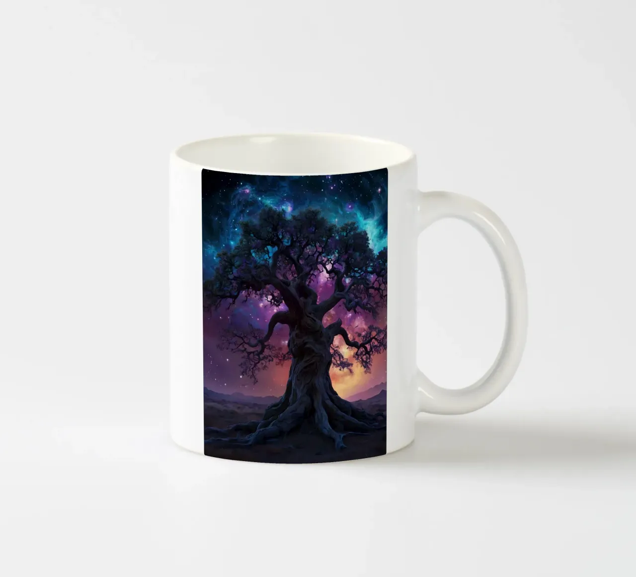 Albero magico 3 tazza in ceramica da Delaney Okuneva