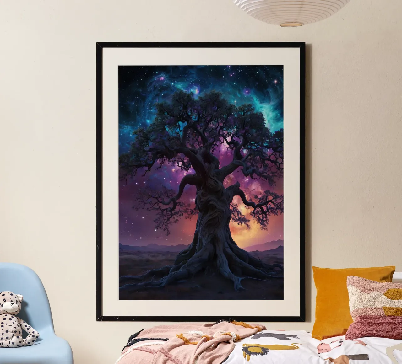 Albero magico 3 poster con telaio in alluminio da Delaney Okuneva
