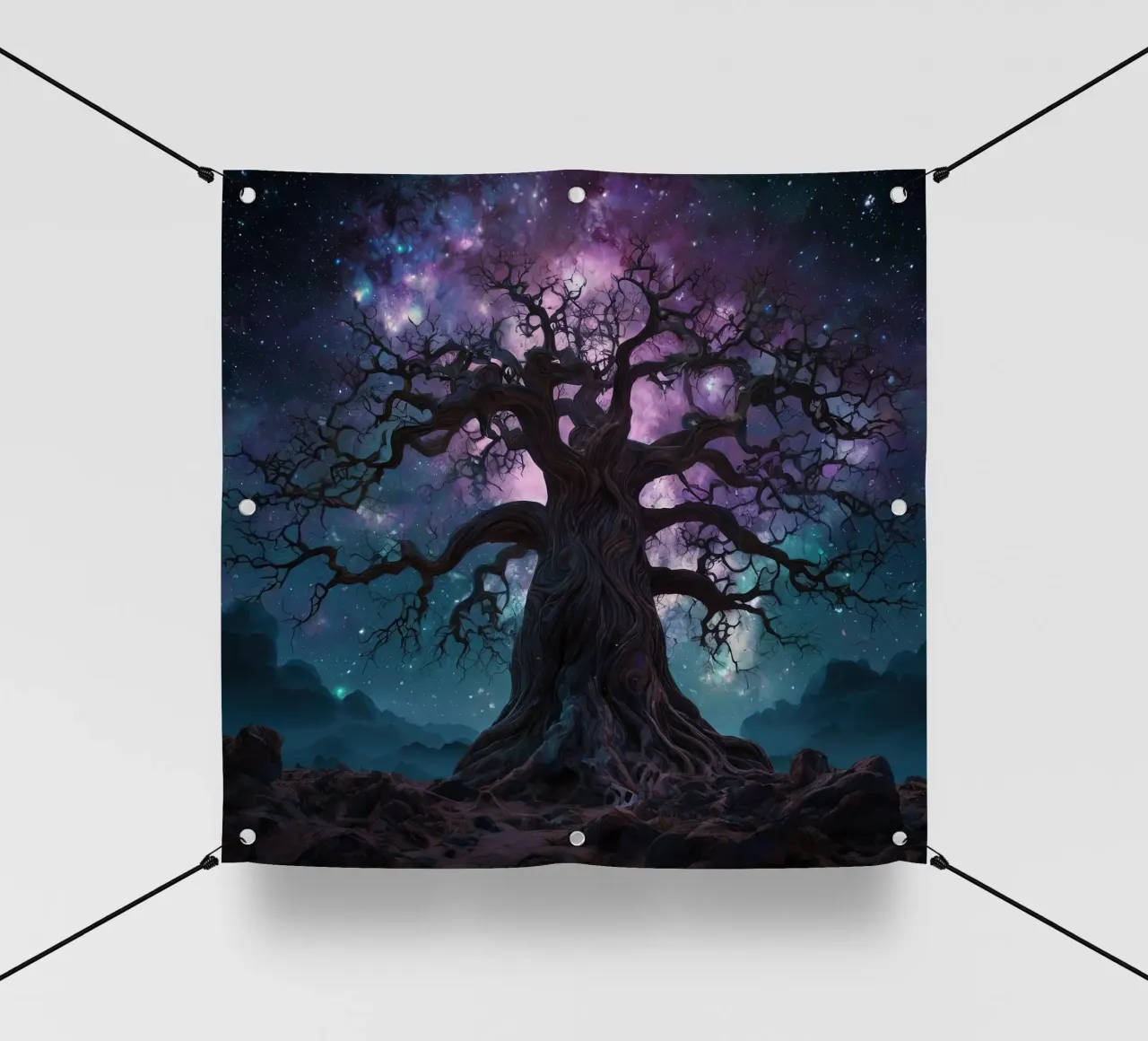 Albero magico 4 telo in pvc da Delaney Okuneva