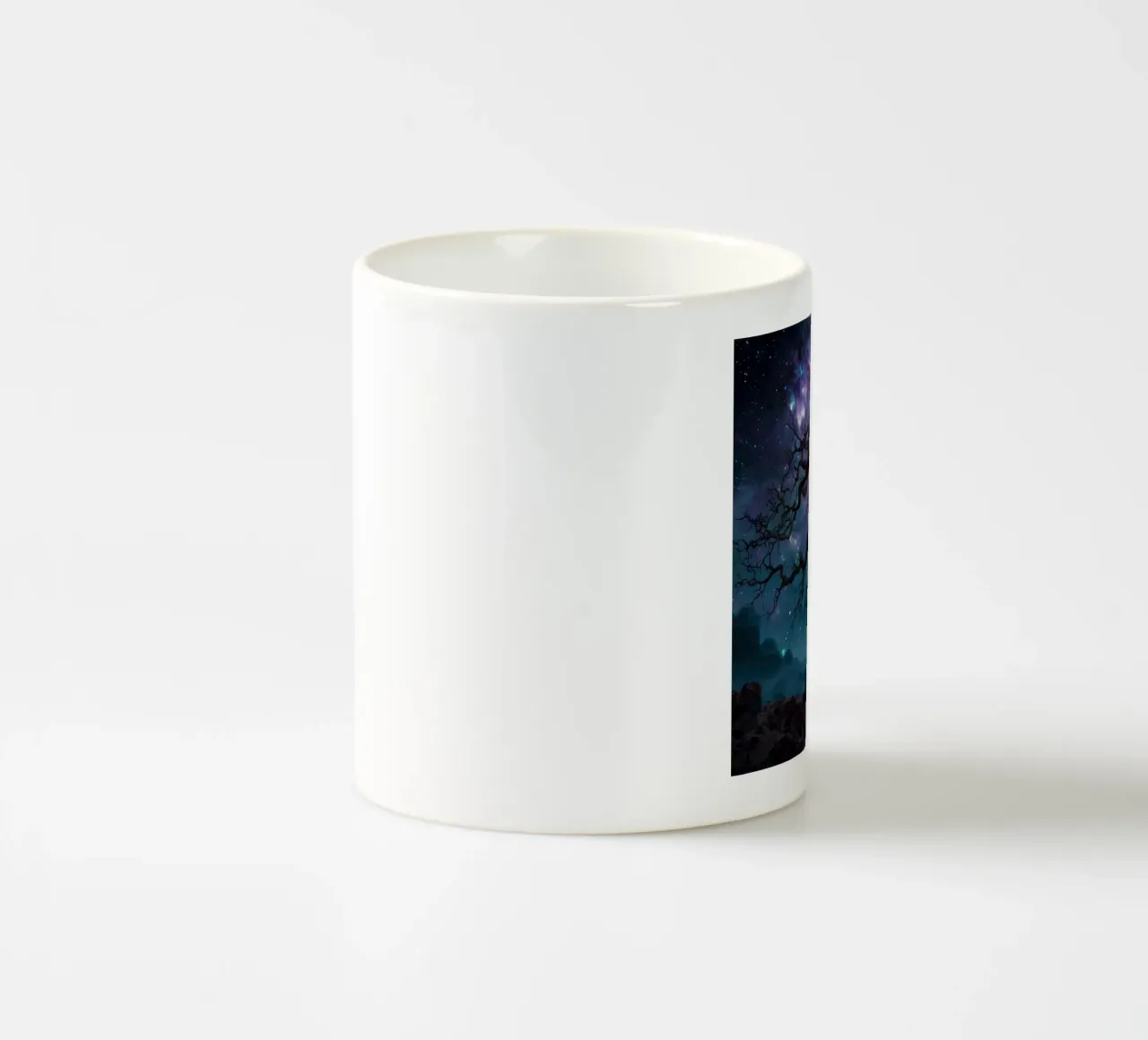 Albero magico 4 tazza in ceramica da Delaney Okuneva