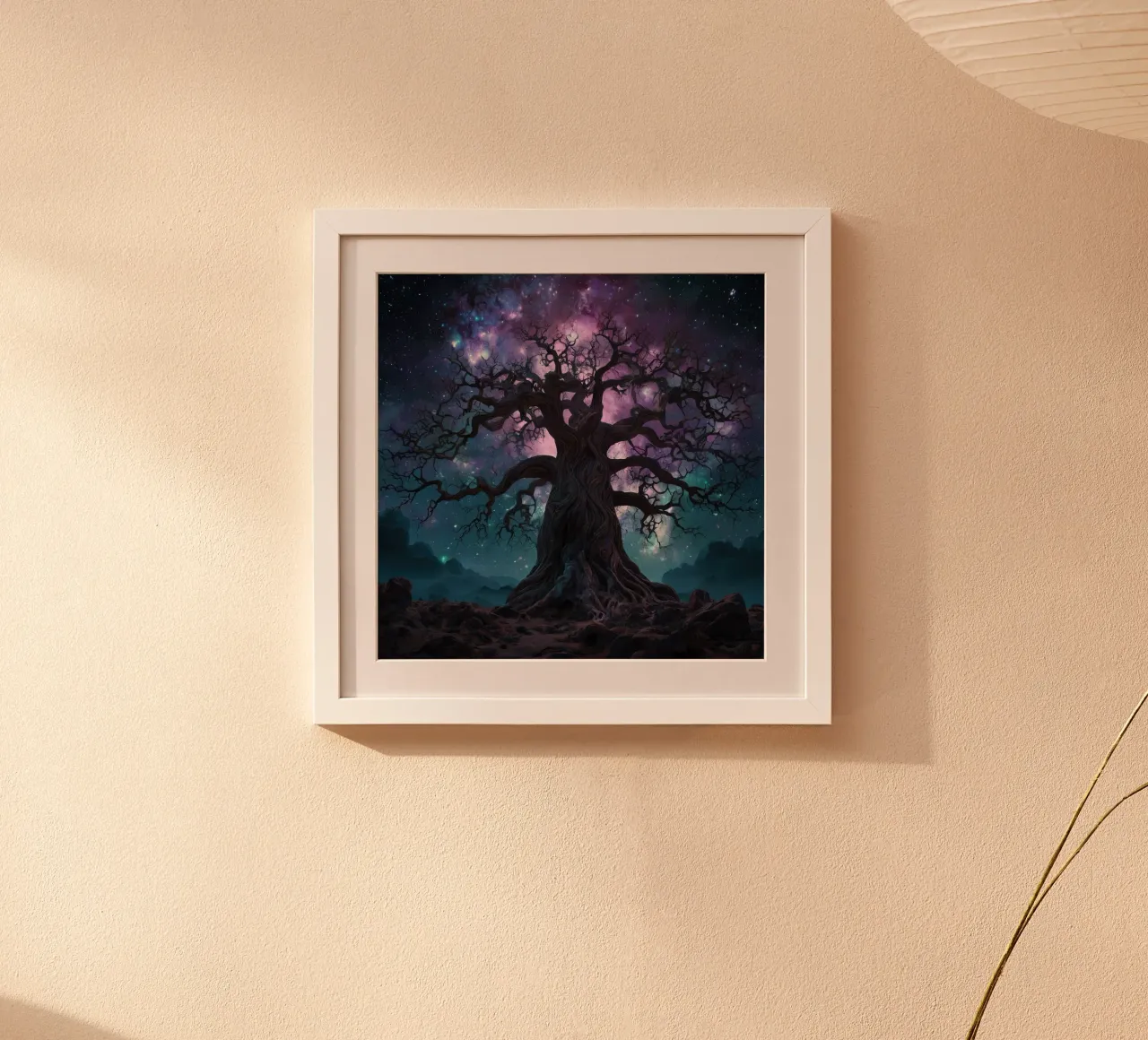 Albero magico 4 poster con telaio in alluminio da Delaney Okuneva