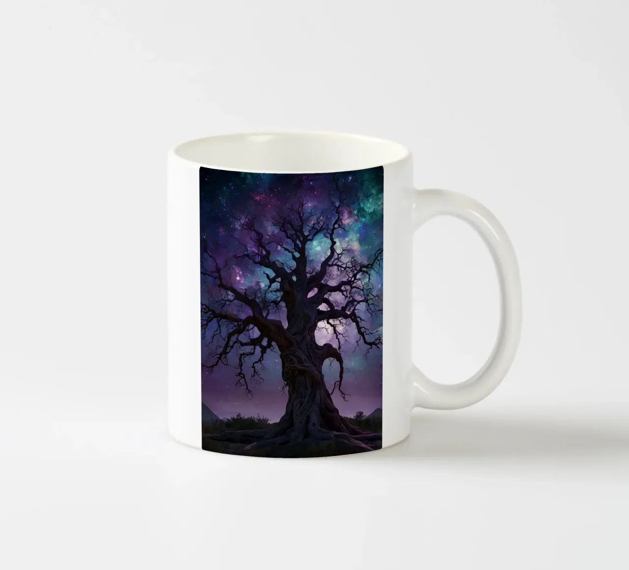 Albero magico 5 tazza in ceramica da Delaney Okuneva