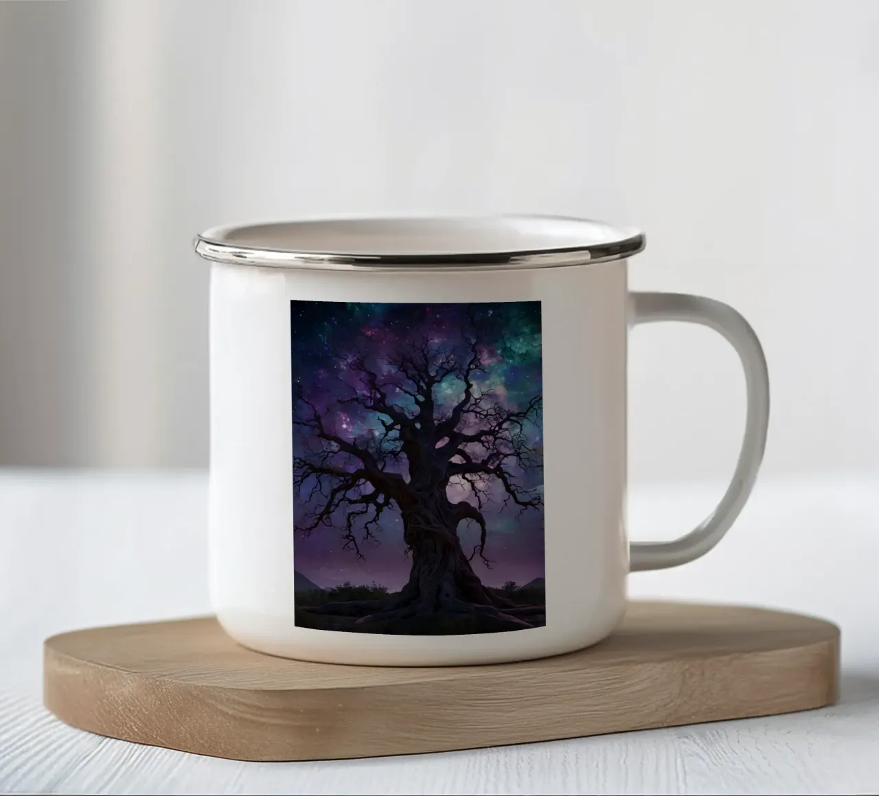 Albero magico 5 tazza in smalto da Delaney Okuneva