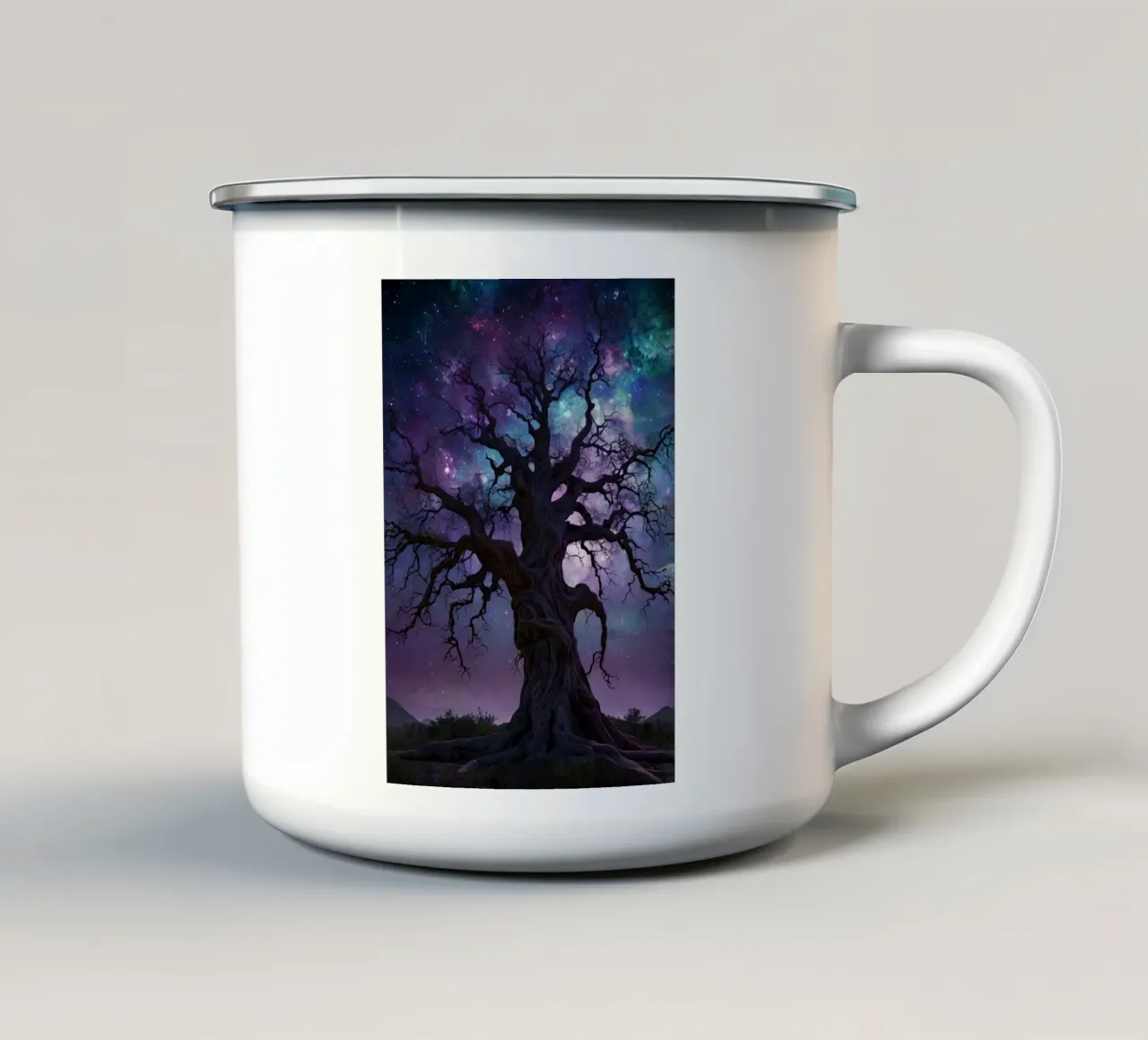 Albero magico 5 tazza in smalto da Delaney Okuneva