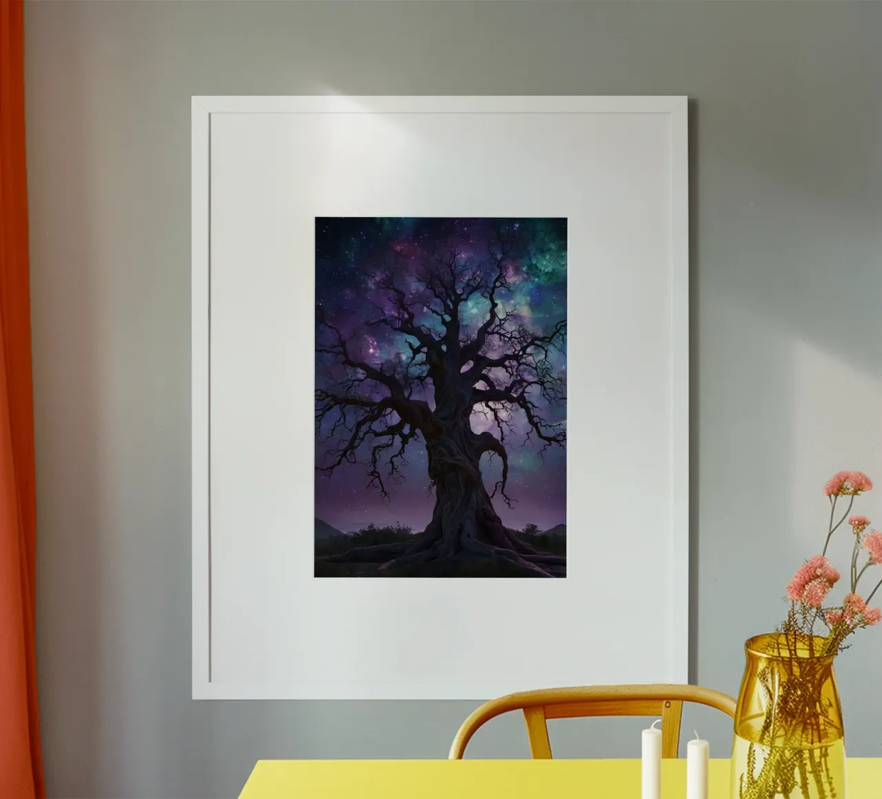 Albero magico 5 poster con telaio in alluminio da Delaney Okuneva