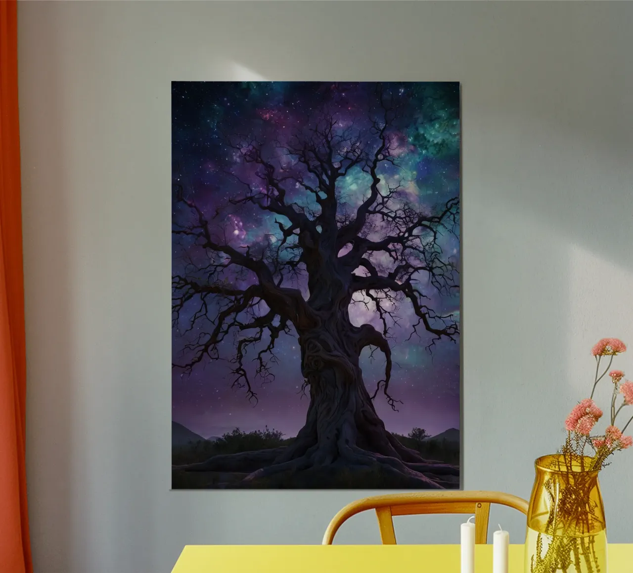 Albero magico 5 poster con telaio in alluminio da Delaney Okuneva