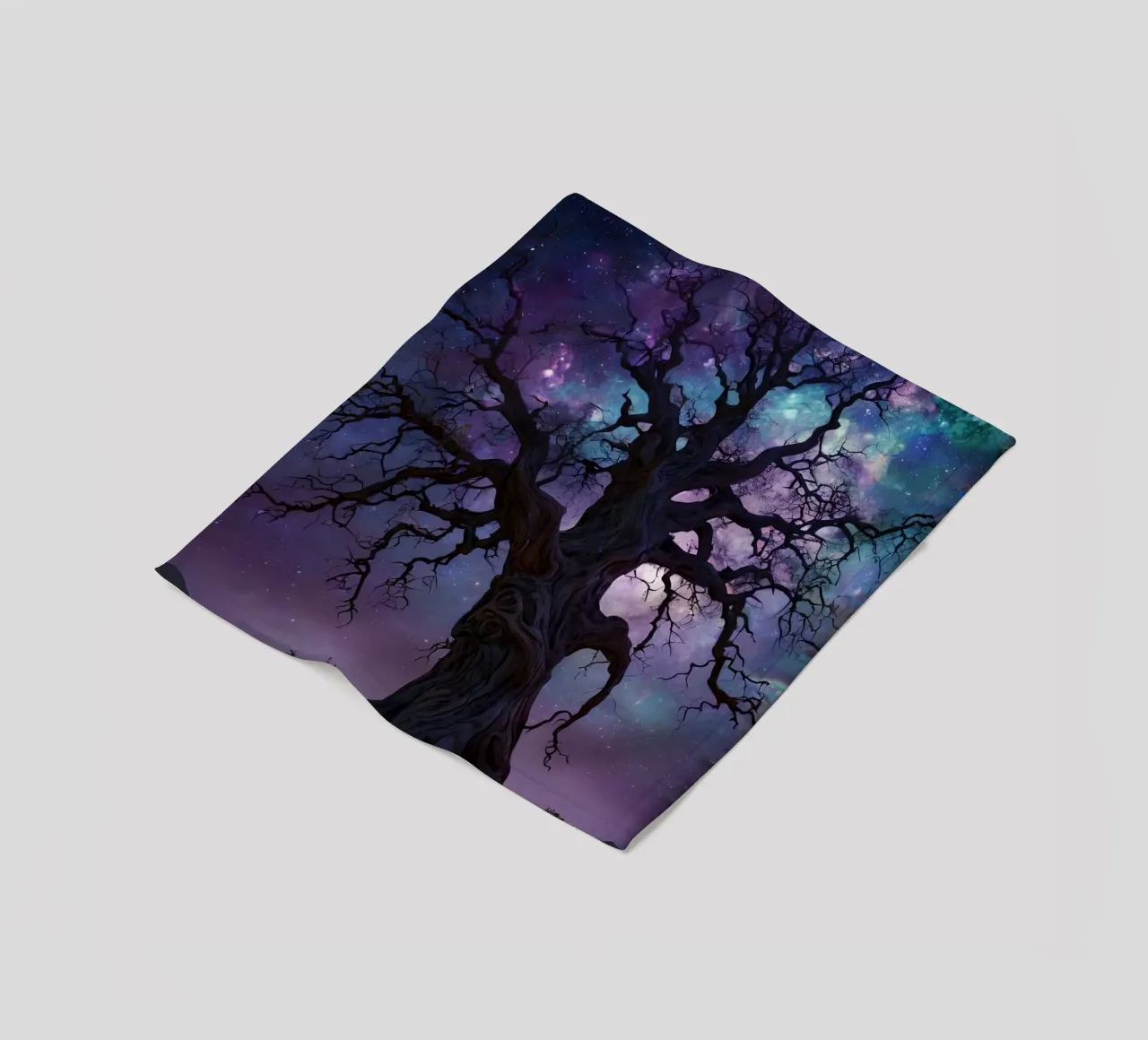 Albero magico 5 coperta in pile da Delaney Okuneva