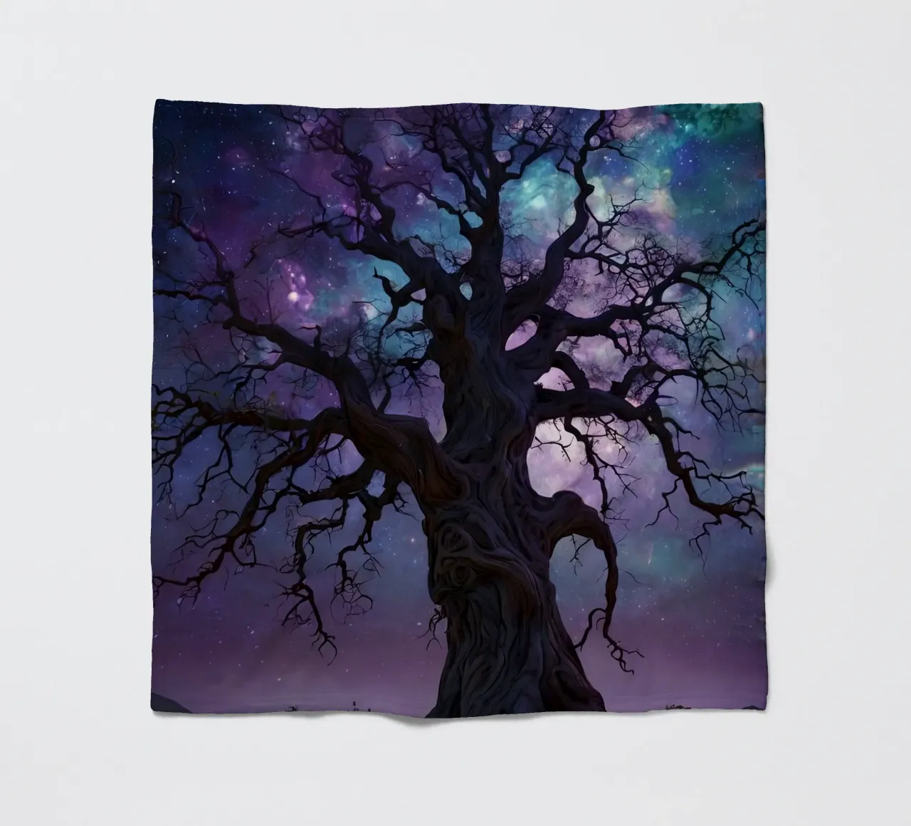 Albero magico 5 coperta in pile da Delaney Okuneva