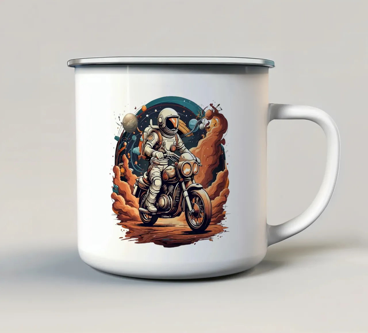 Gara su mArs tazza in smalto da Delaney Okuneva