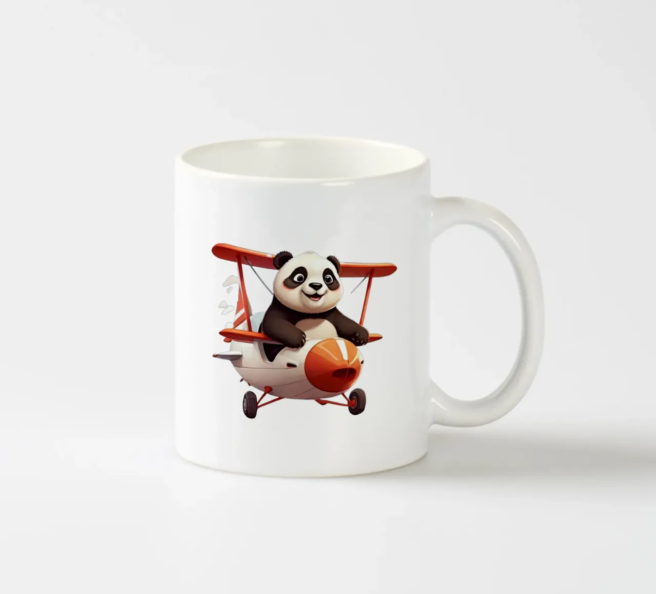 Panda Can Flay tazza in ceramica da Delaney Okuneva