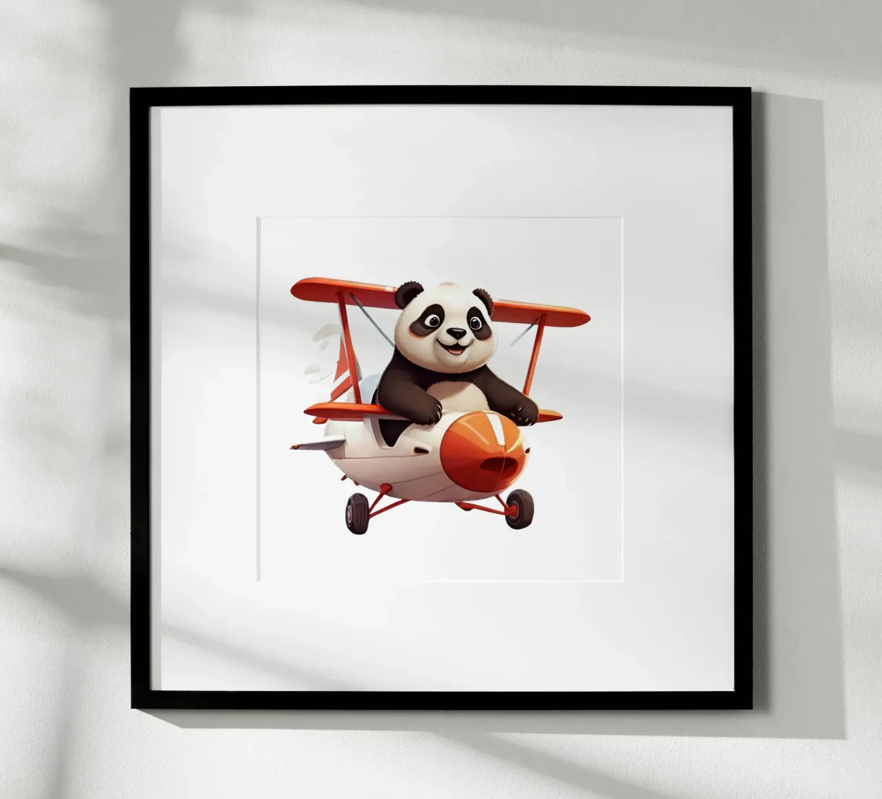 Panda Can Flay poster da Delaney Okuneva