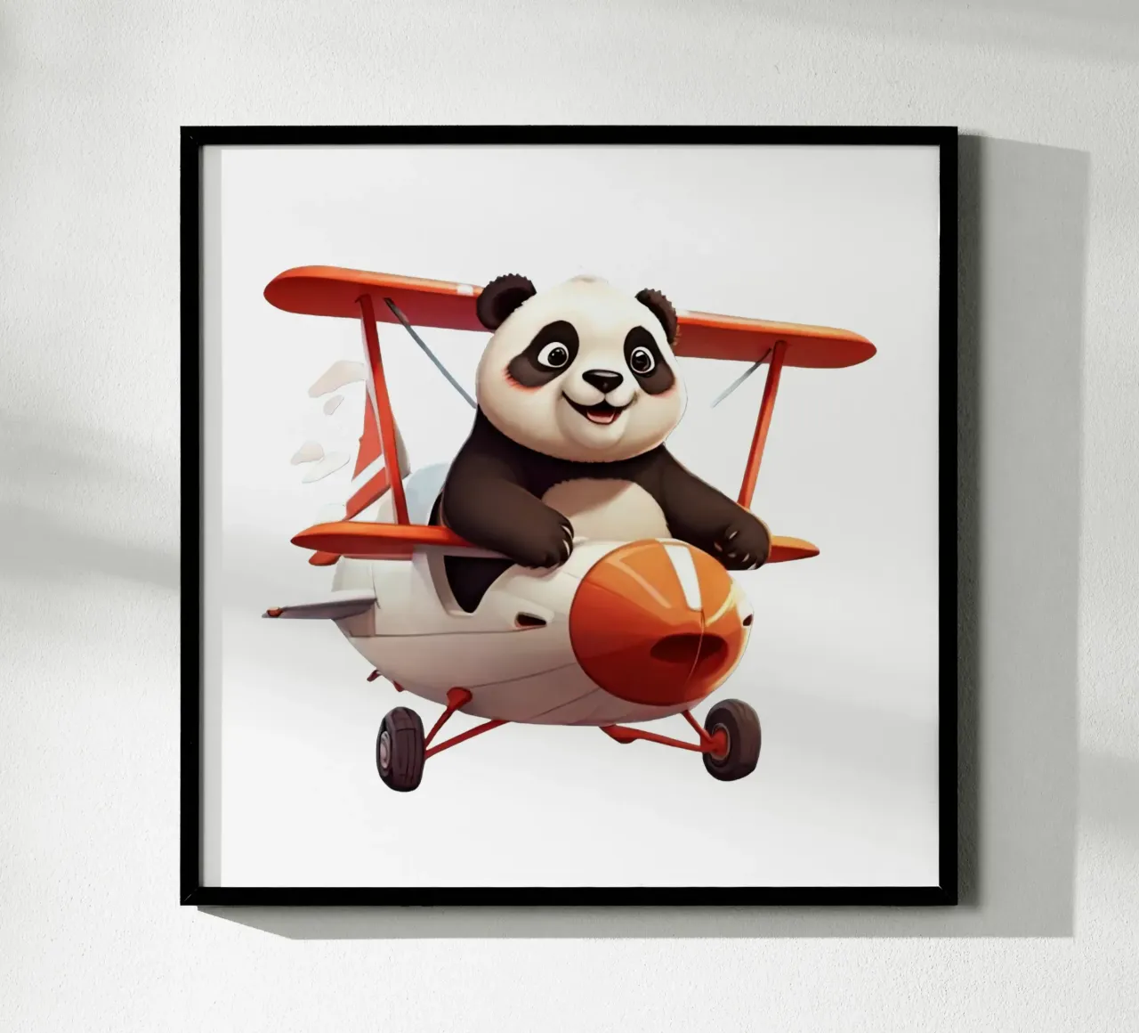 Panda Can Flay poster da Delaney Okuneva