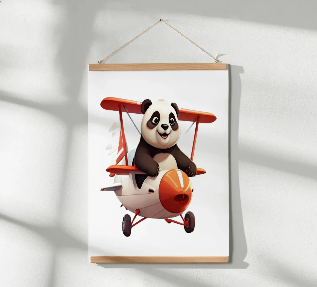 Panda Can Flay poster da Delaney Okuneva