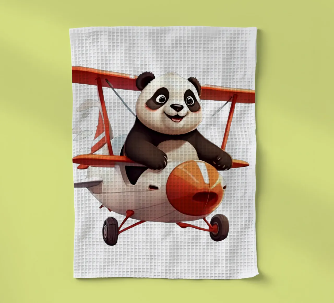Panda Can Flay canovaccio da cucina da Delaney Okuneva