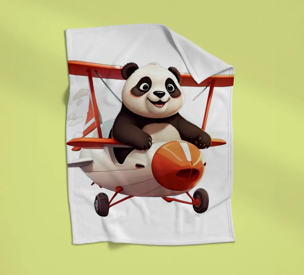 Panda Can Flay coperta in pile da Delaney Okuneva