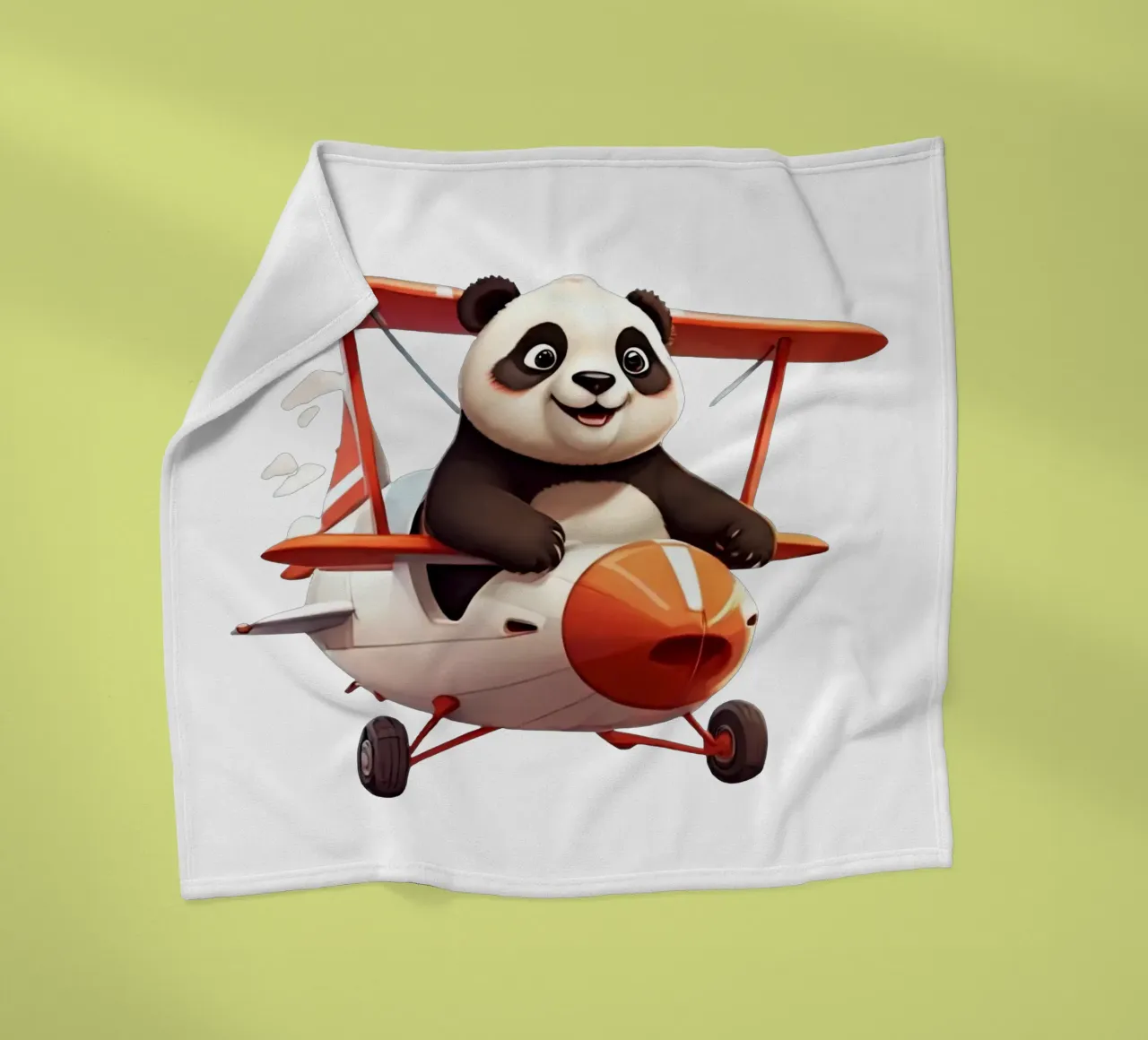 Panda Can Flay coperta in pile da Delaney Okuneva