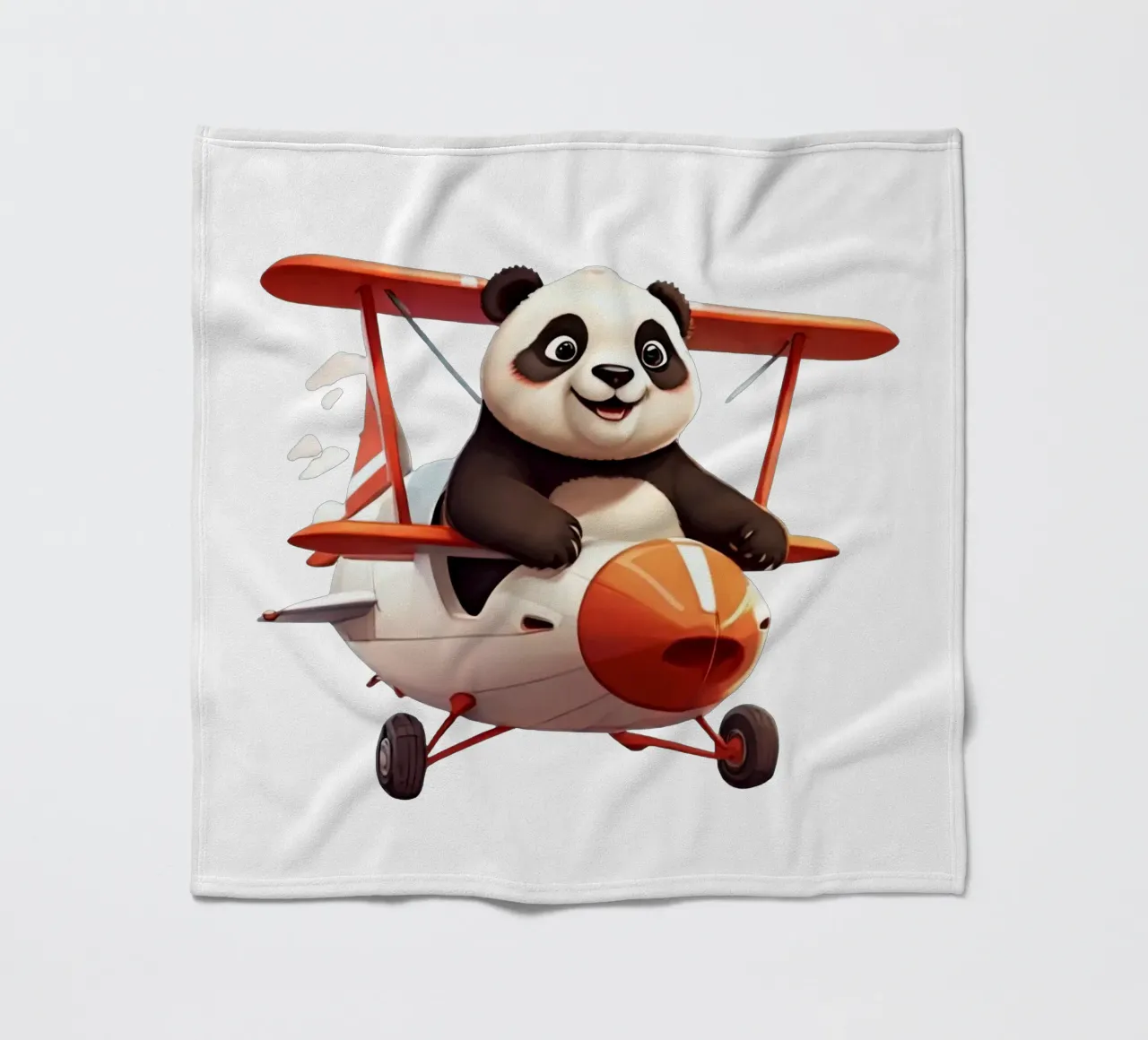 Panda Can Flay coperta in pile da Delaney Okuneva