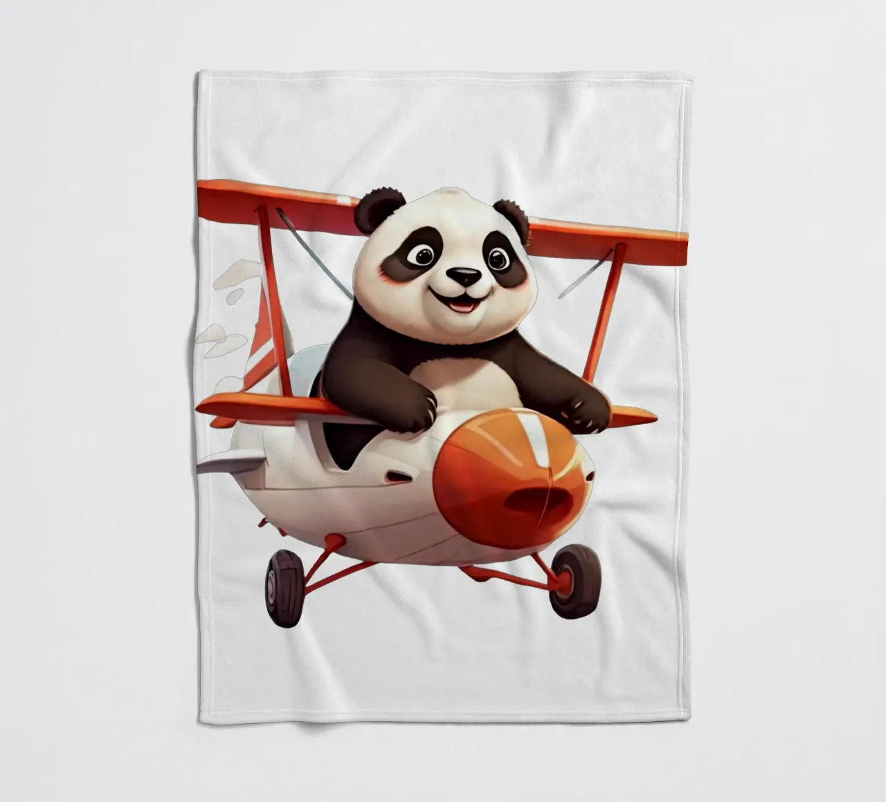 Panda Can Flay coperta in pile da Delaney Okuneva