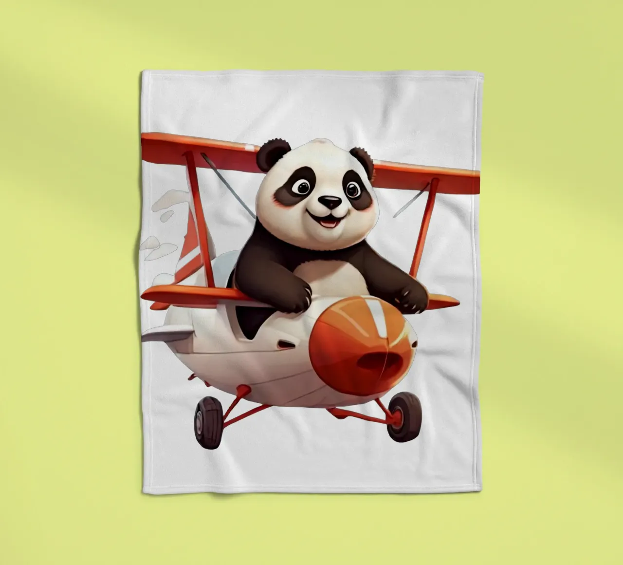 Panda Can Flay coperta in pile da Delaney Okuneva