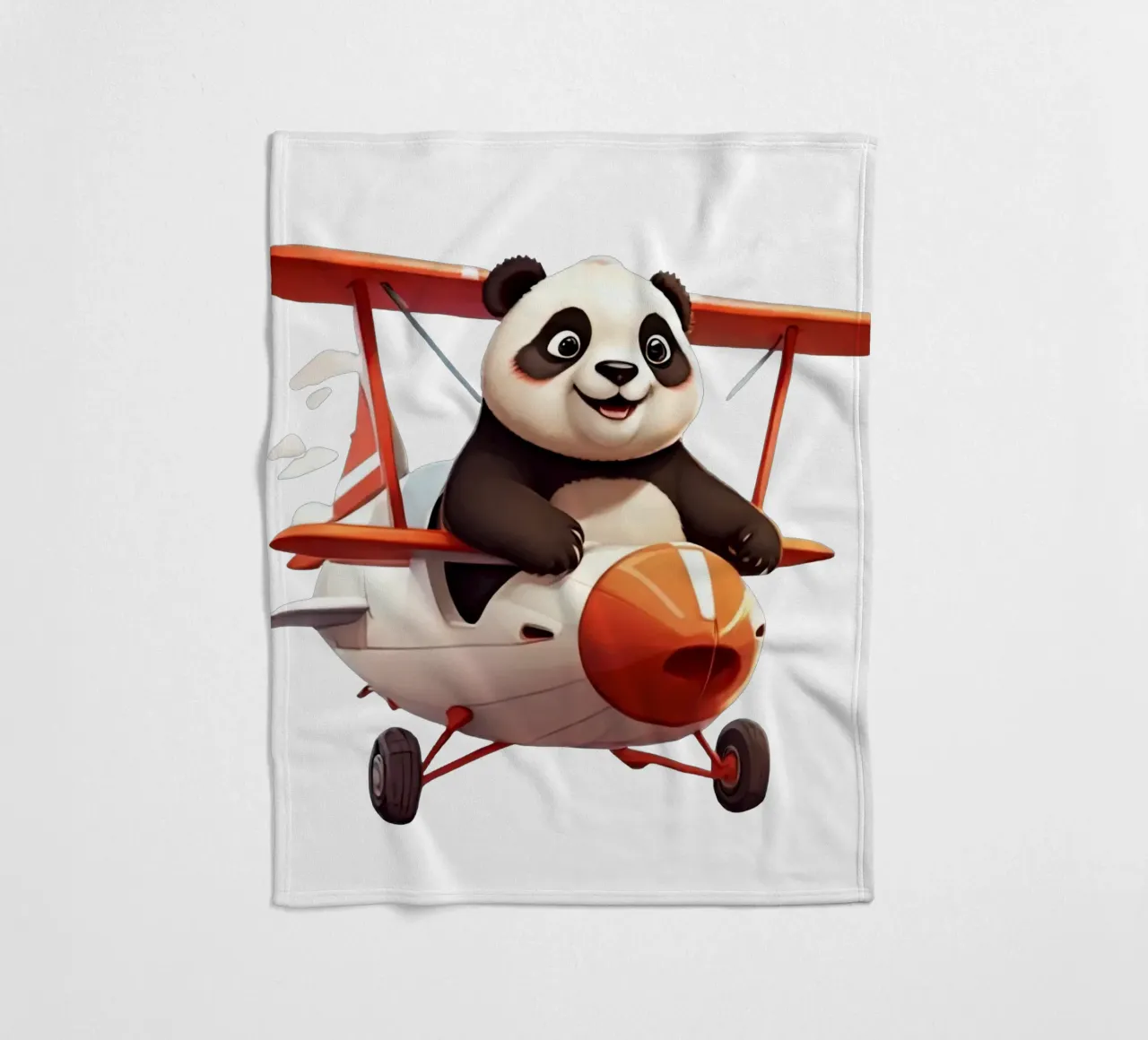 Panda Can Flay coperta in pile da Delaney Okuneva
