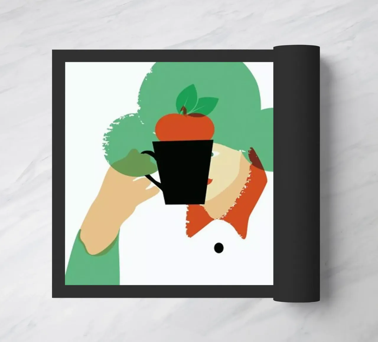 Smog deurmat van Francesco Zorzi