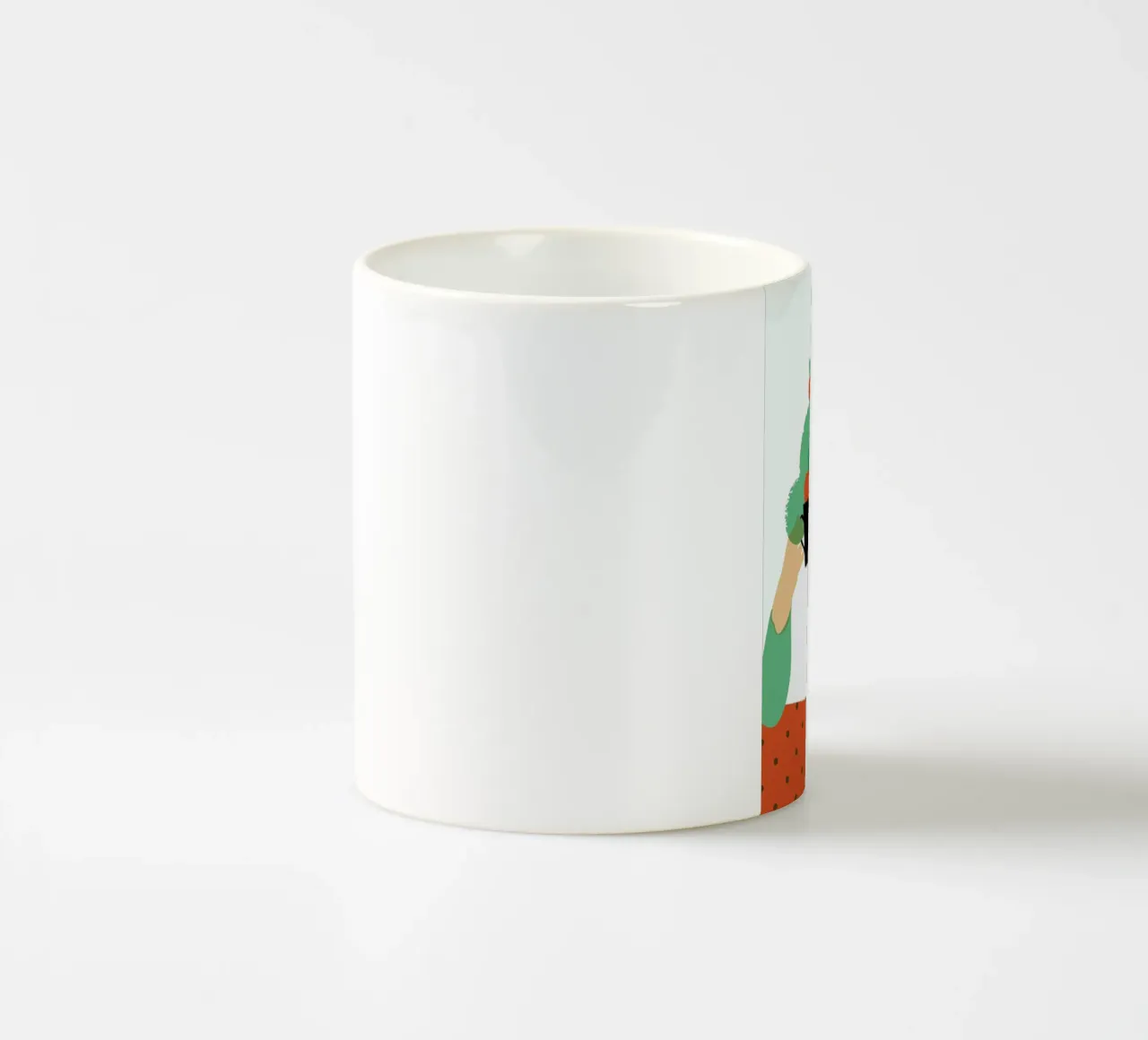 Smog ceramic mug by Francesco Zorzi