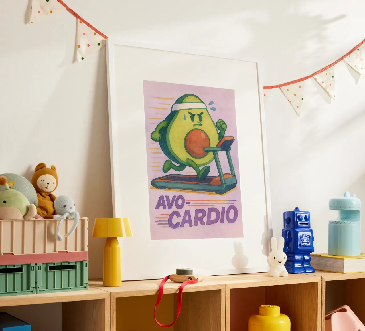 avocardio funny avocado poster de wadasx