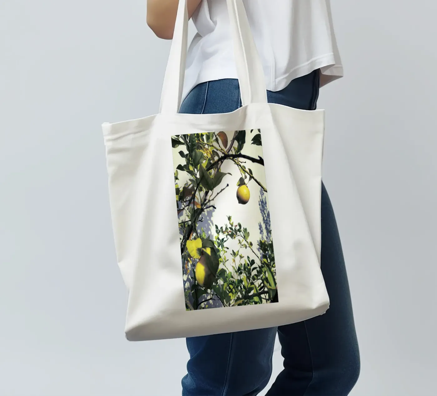 Lemons tote bag by Angelo Cerantola
