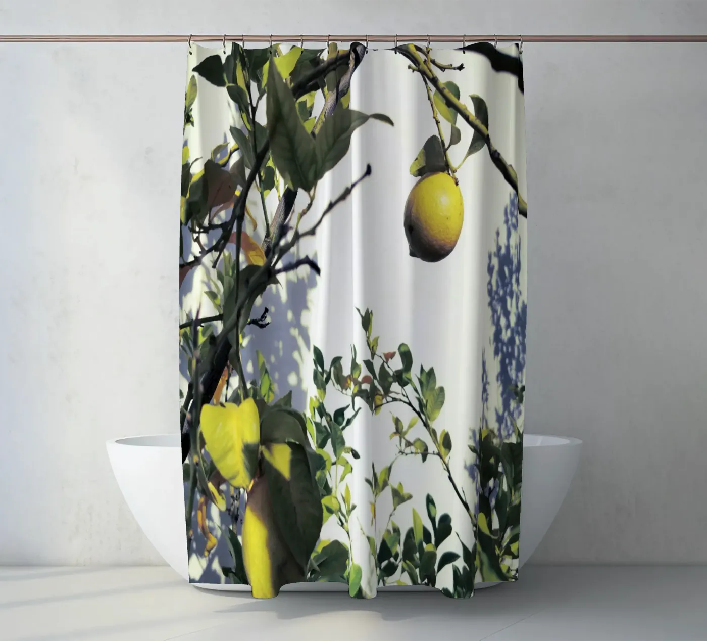 Lemons Duschvorhang von Angelo Cerantola