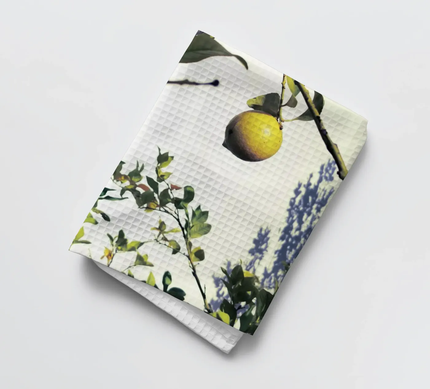 Lemons tea towel by Angelo Cerantola