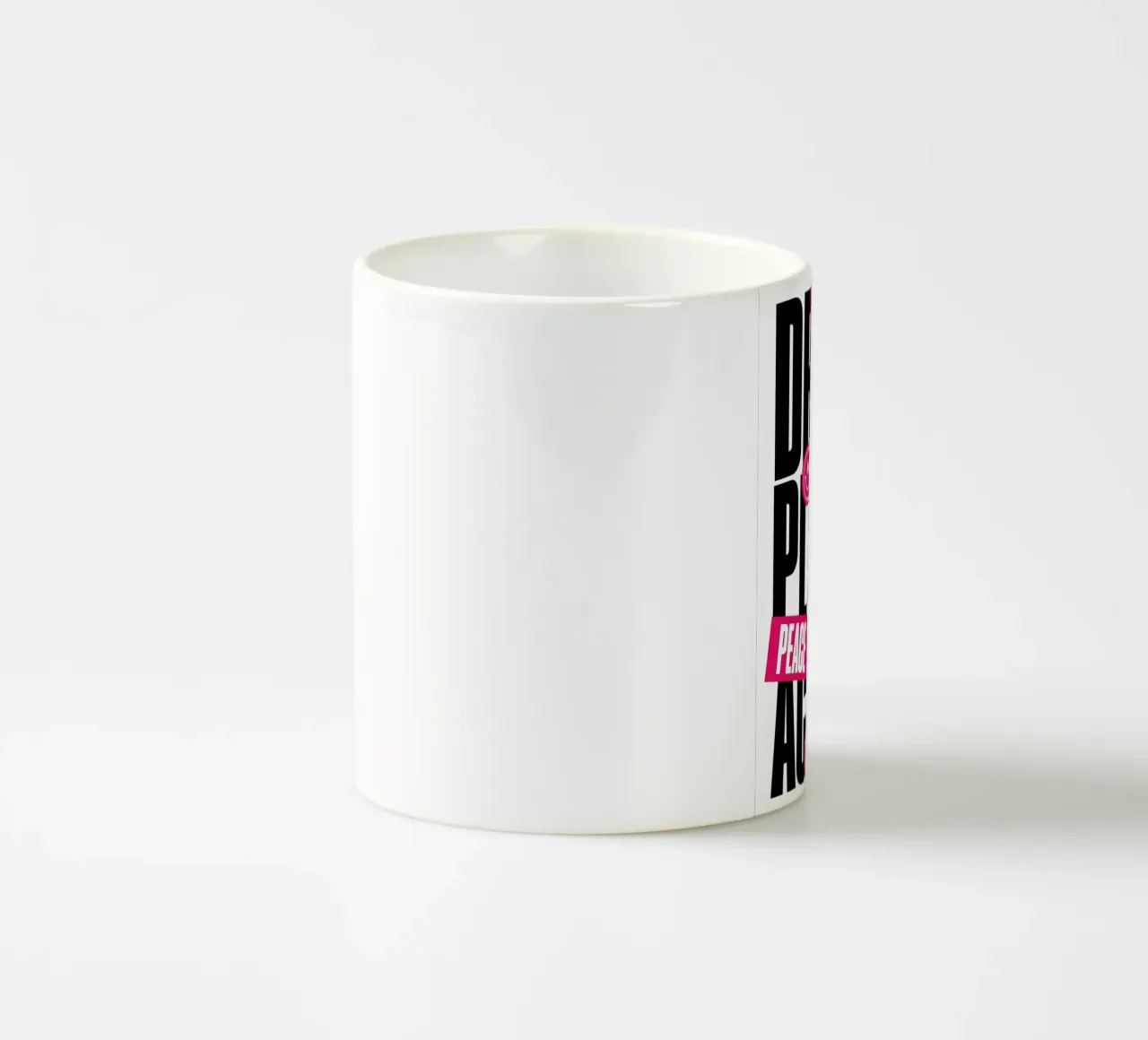 KEEP CALM, and HOPE tazza in ceramica da Type & Tape