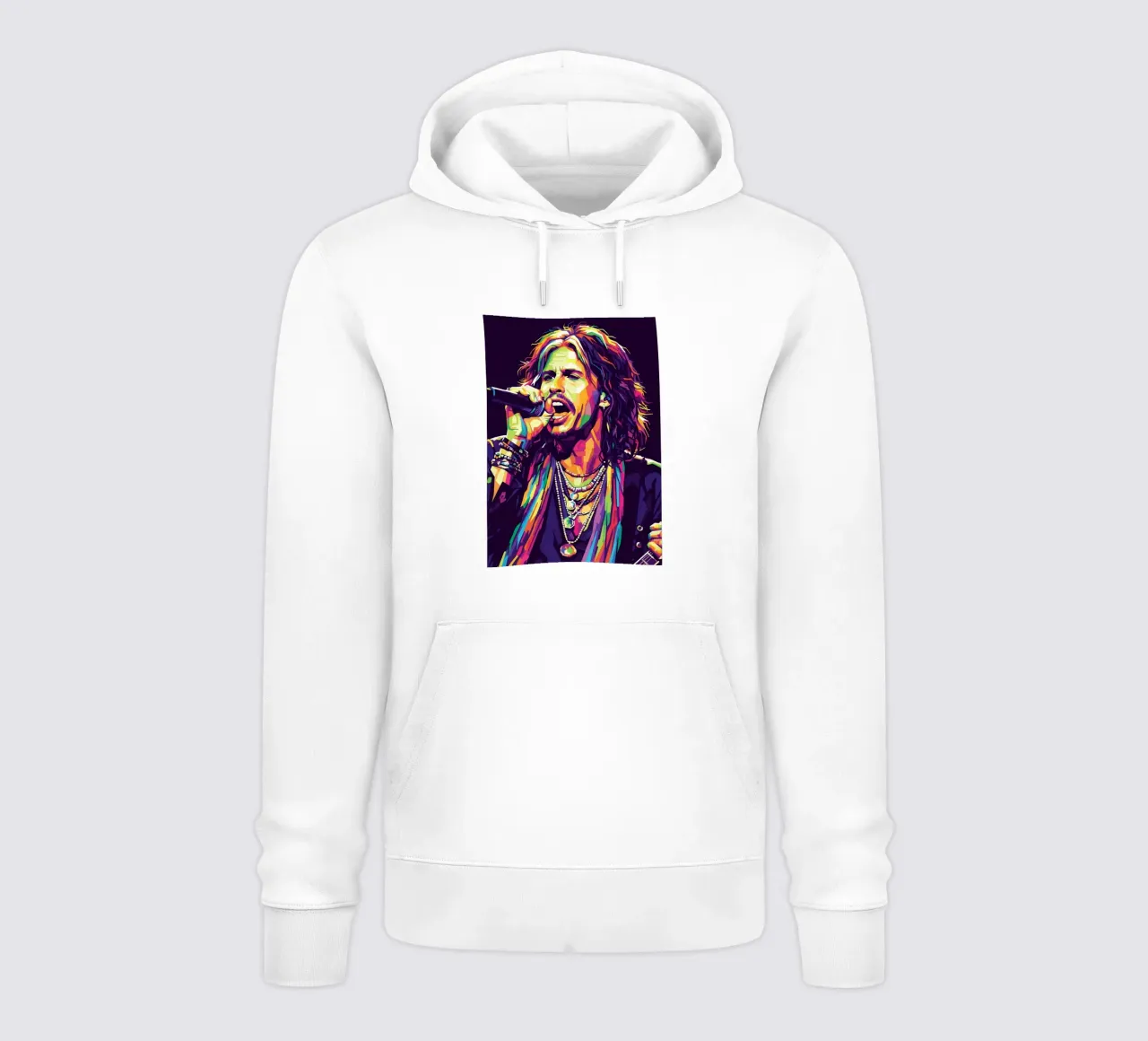 Steven Tyler arte #1 felpa con cappuccio da Hantamrata