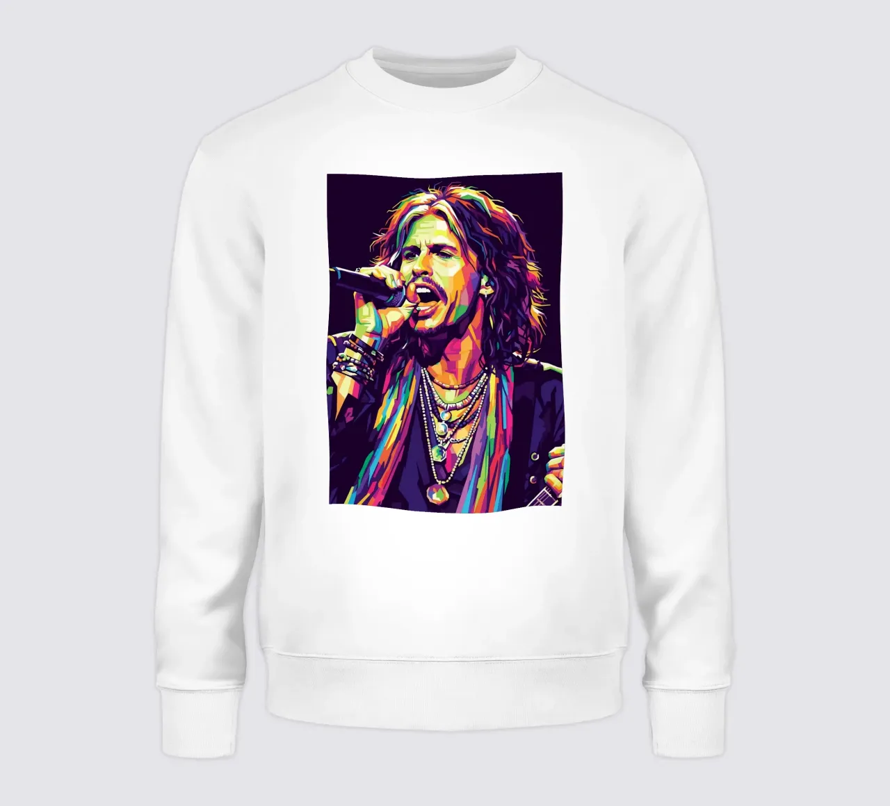 Steven Tyler arte #1 felpa da Hantamrata
