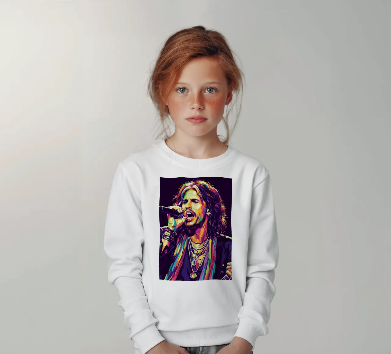 Steven Tyler arte #1 felpa bambino da Hantamrata