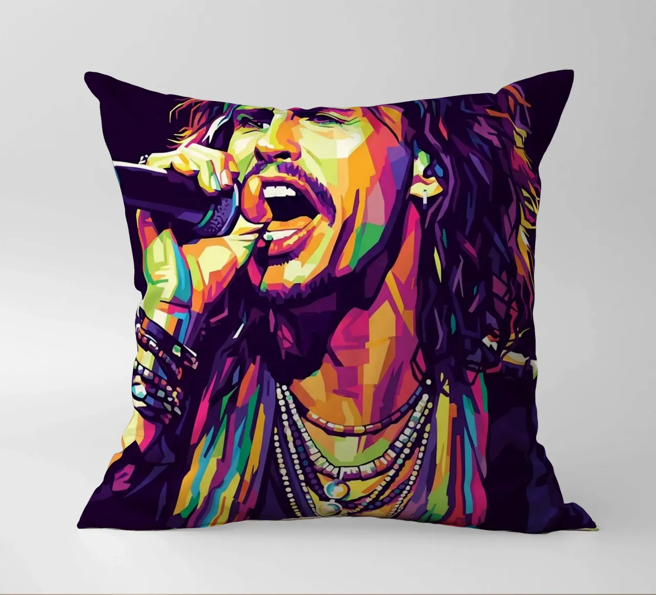 Steven Tyler arte #1 cuscino da Hantamrata