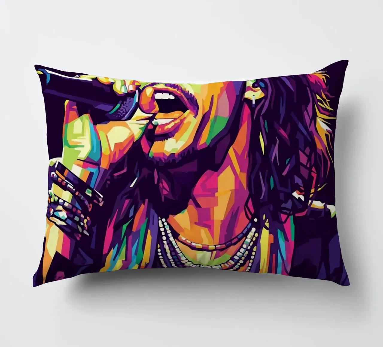 Steven Tyler arte #1 cuscino da Hantamrata