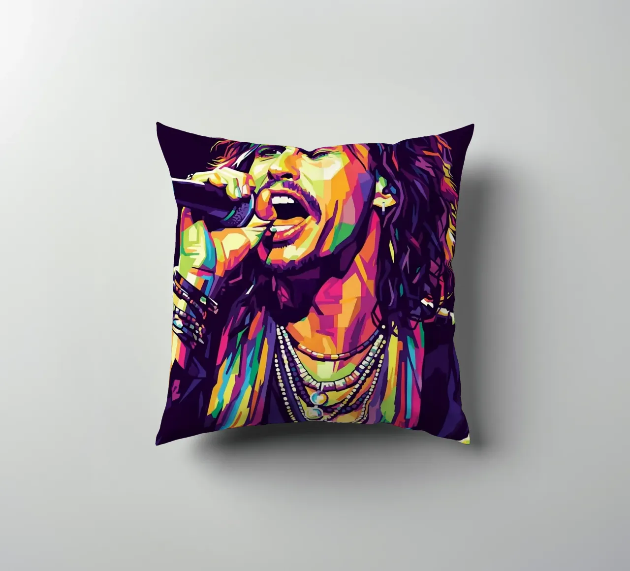 Steven Tyler arte #1 cuscino da Hantamrata