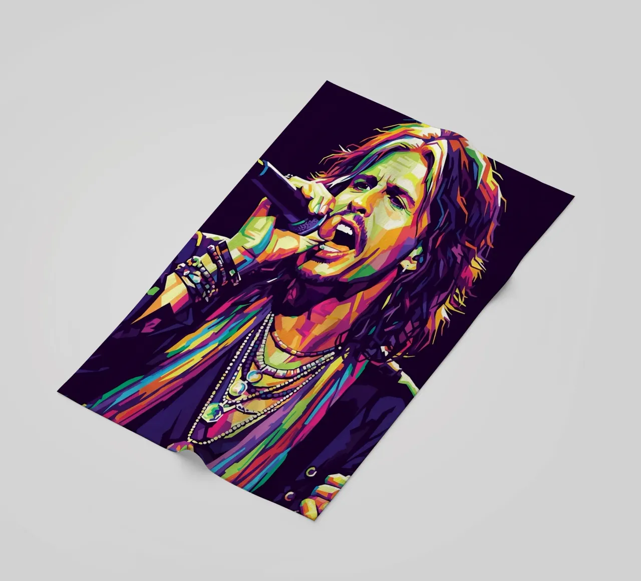 Steven Tyler arte #1 telo mare da Hantamrata