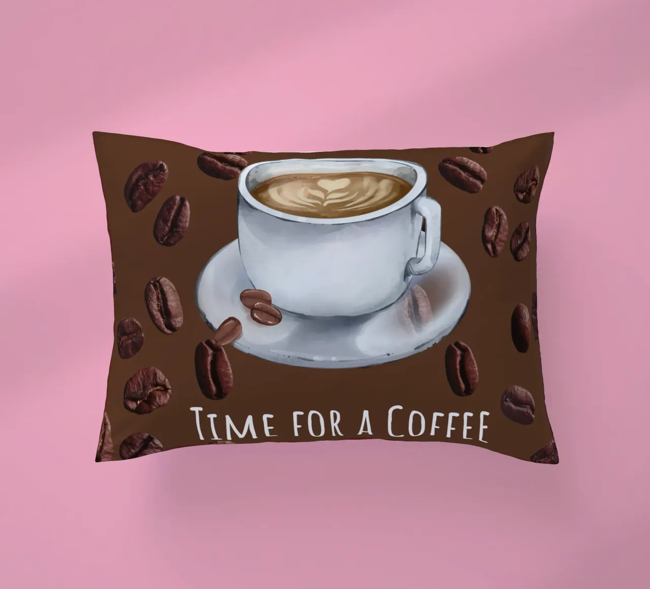 Time for a Coffee cuscino da The Pends