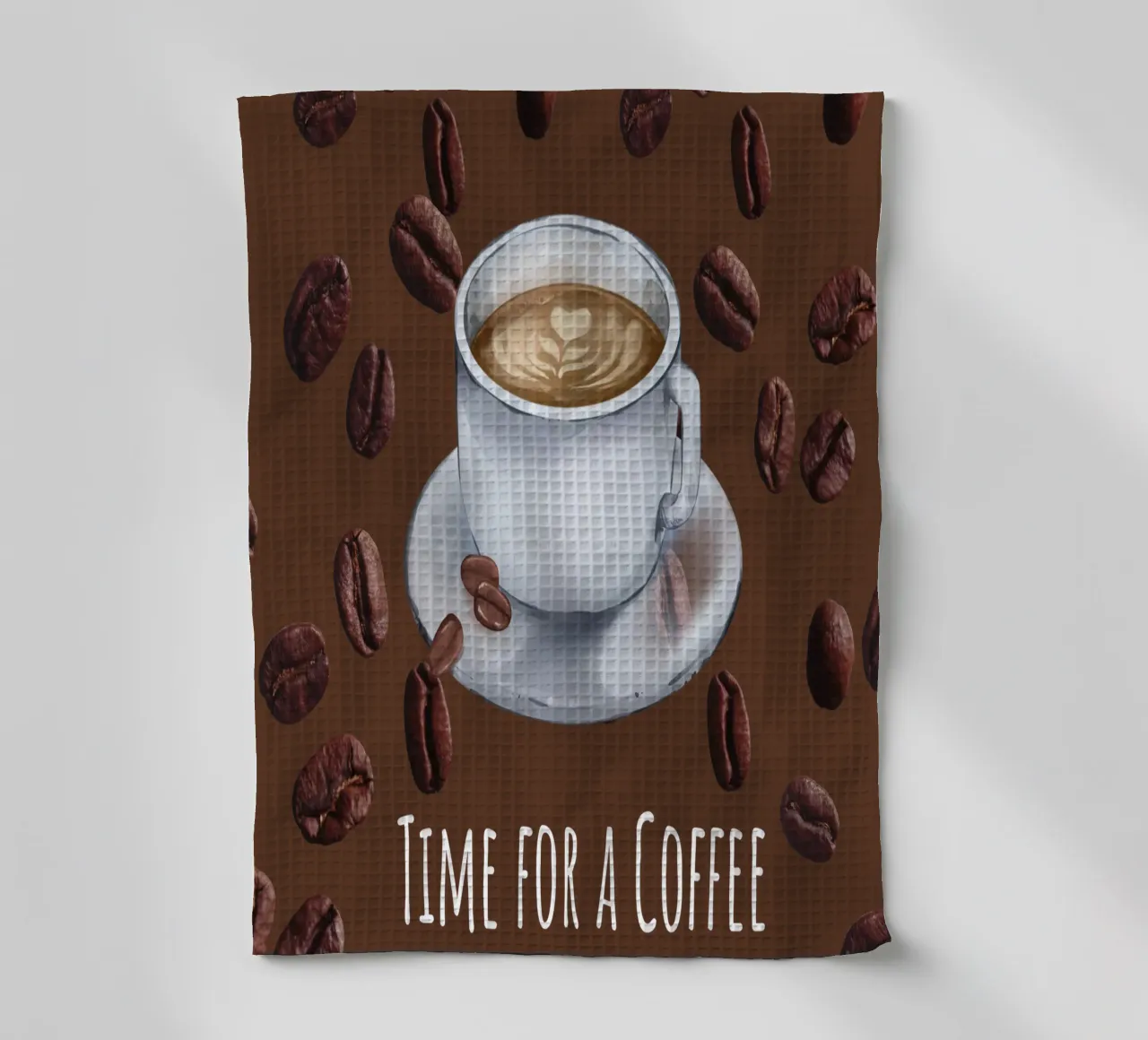 Time for a Coffee canovaccio da cucina da The Pends