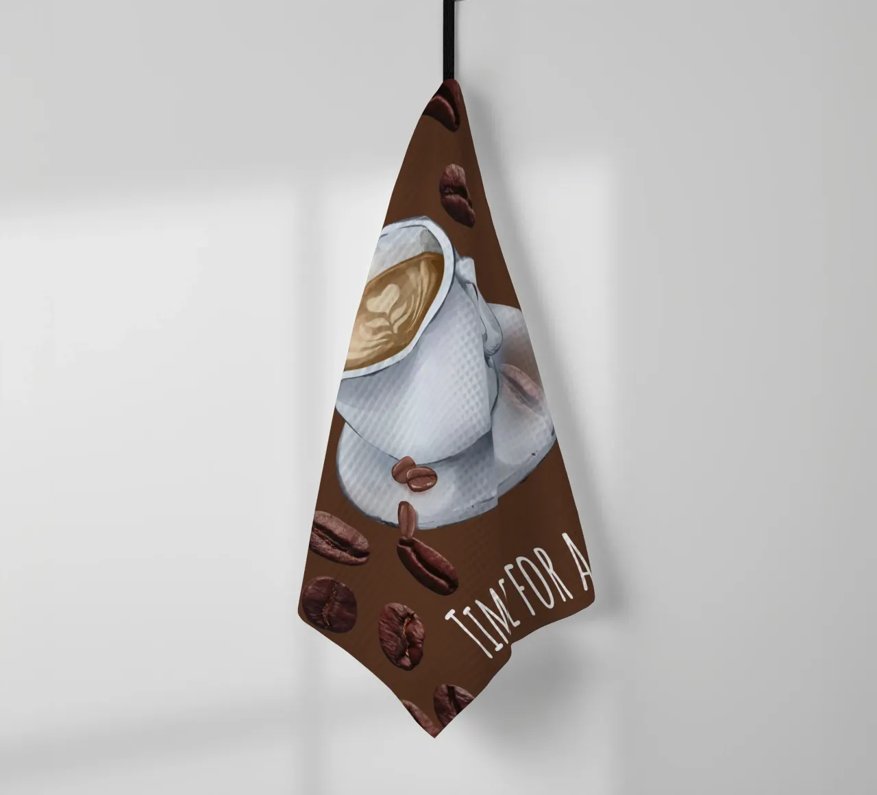 Time for a Coffee canovaccio da cucina da The Pends