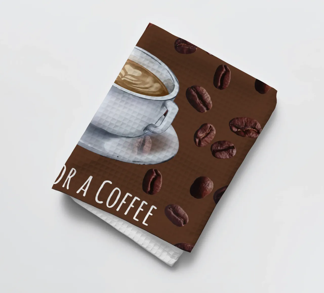 Time for a Coffee canovaccio da cucina da The Pends
