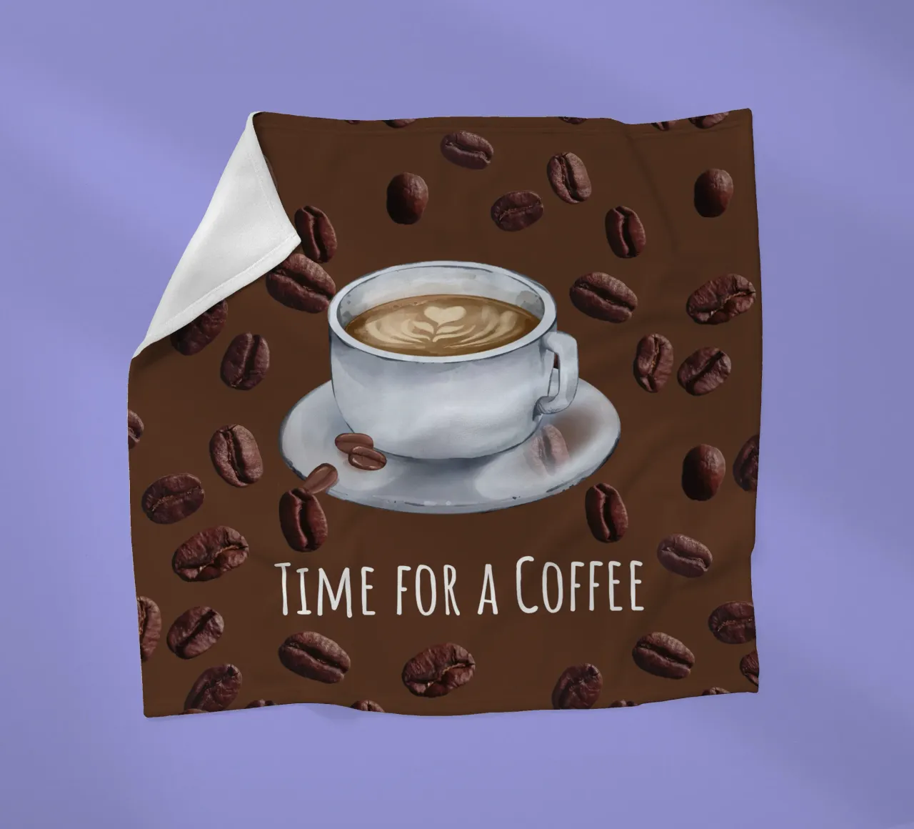 Time for a Coffee coperta in pile da The Pends