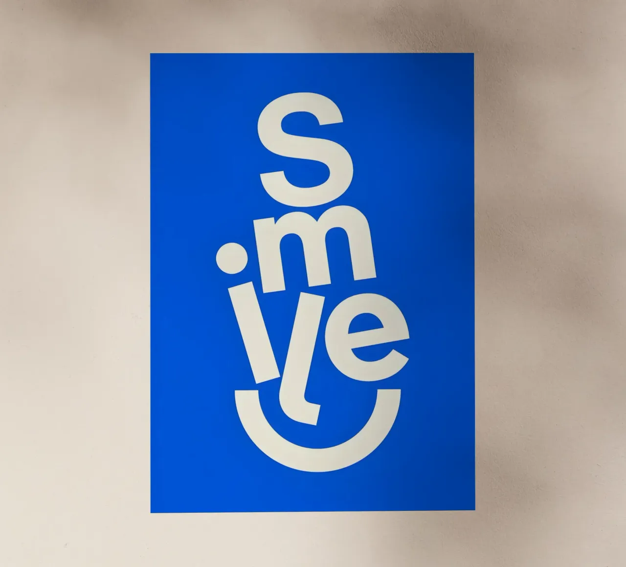 SMILE pellicola backlit da Type & Tape