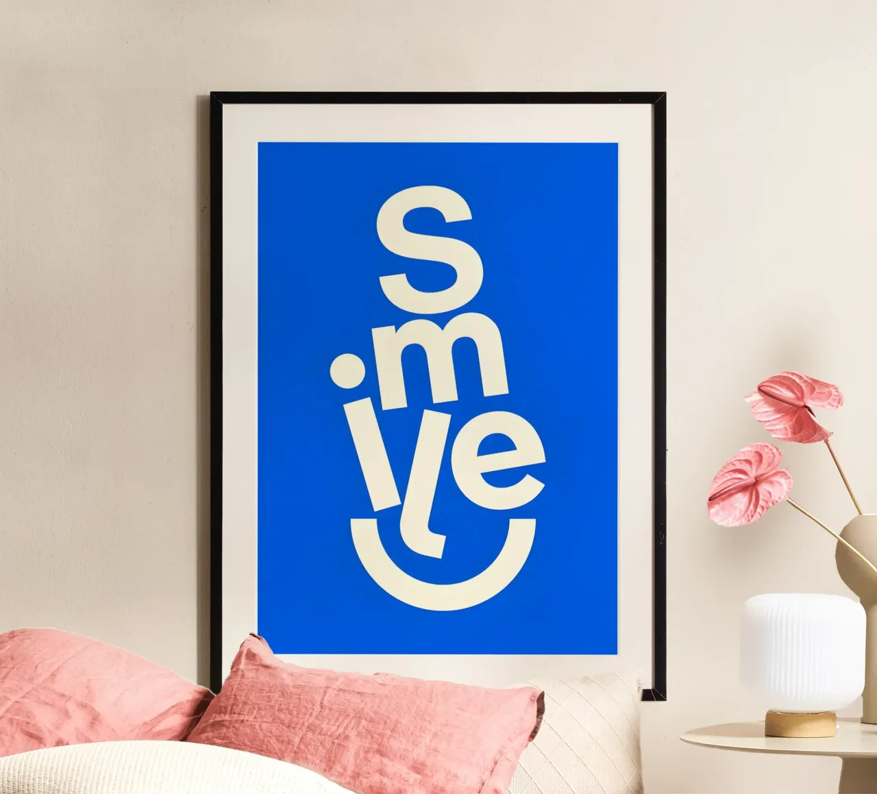 SMILE poster da Type & Tape