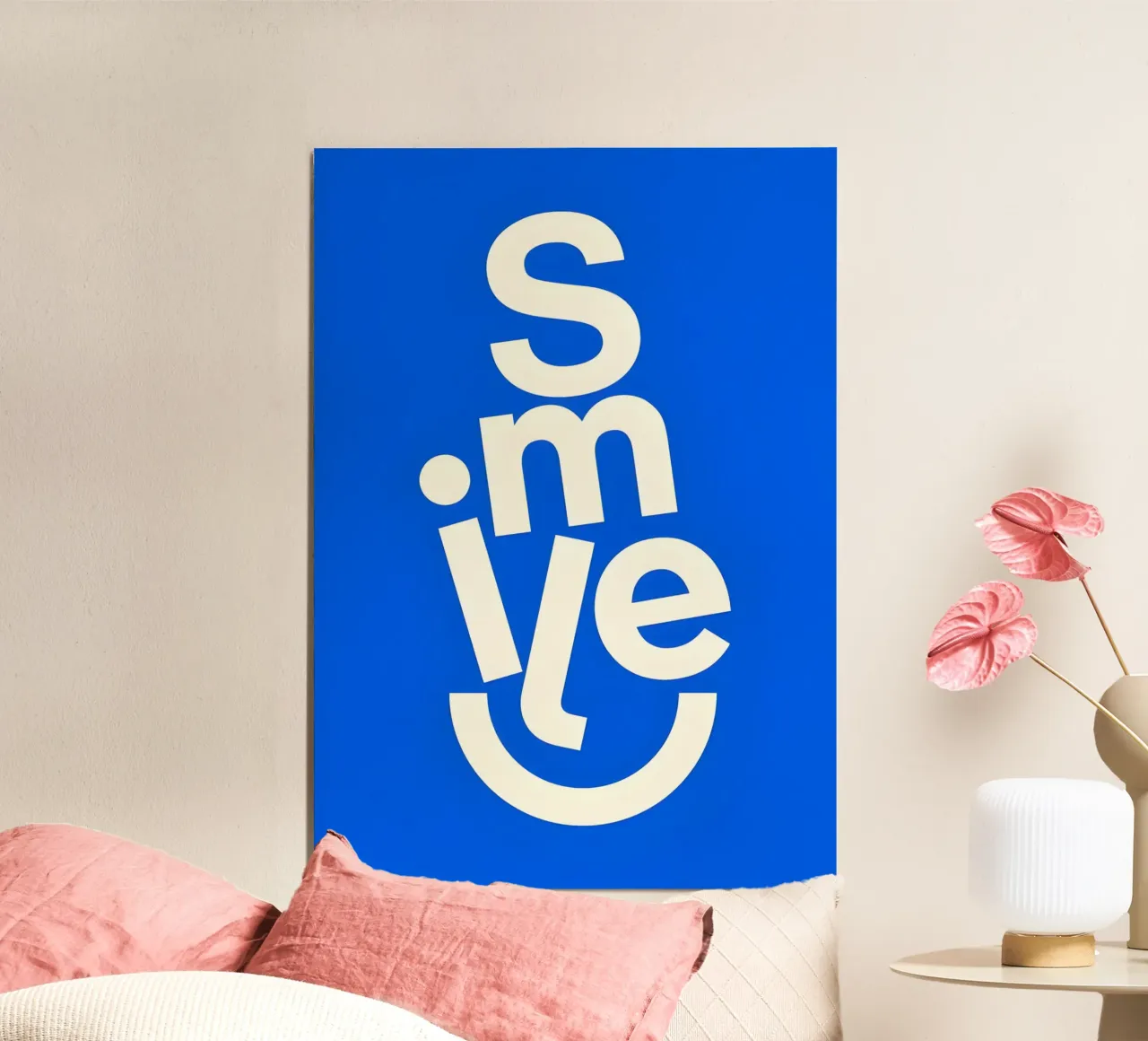 SMILE poster da Type & Tape