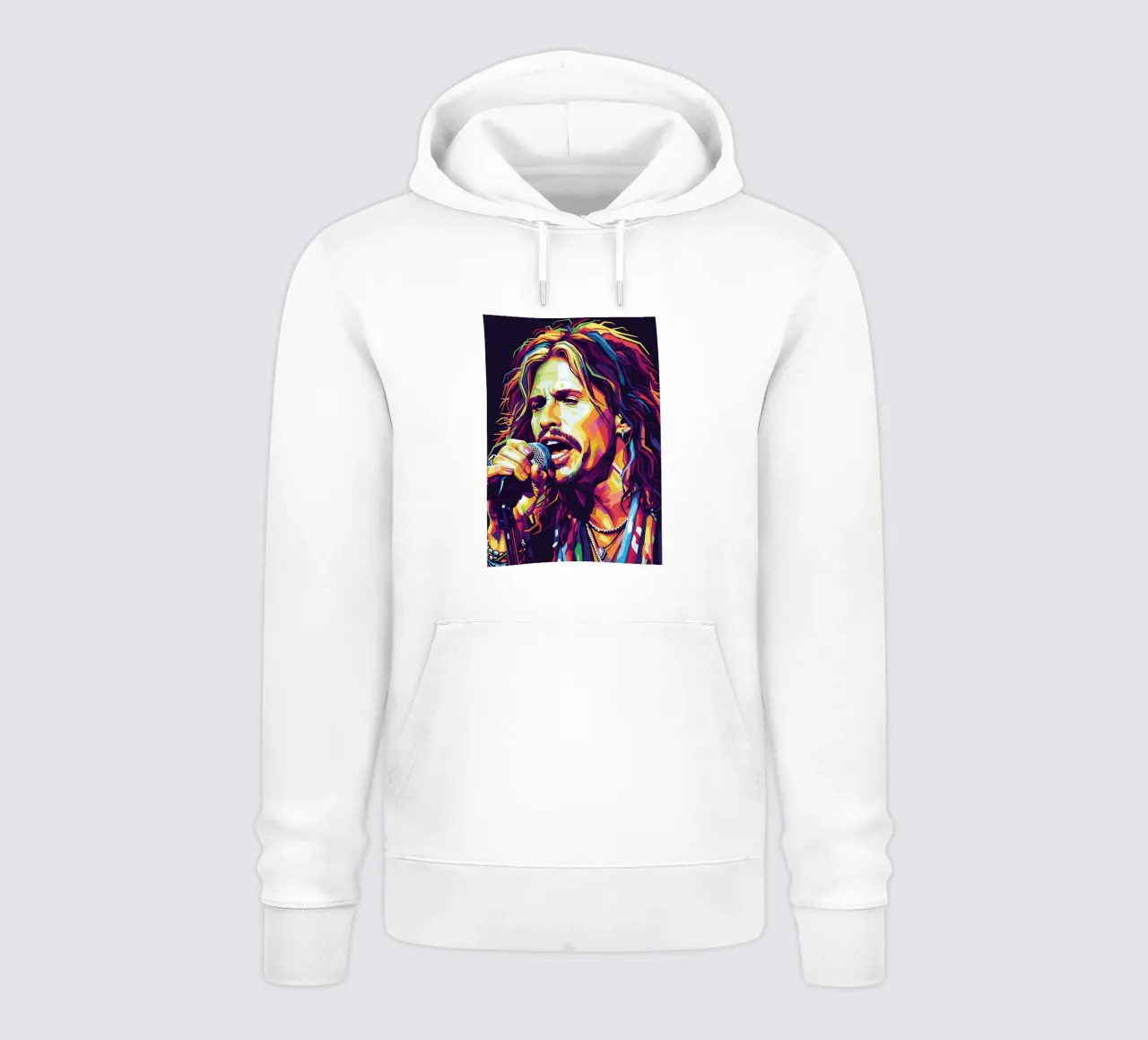 Steven Tyler arte #2 felpa con cappuccio da Hantamrata